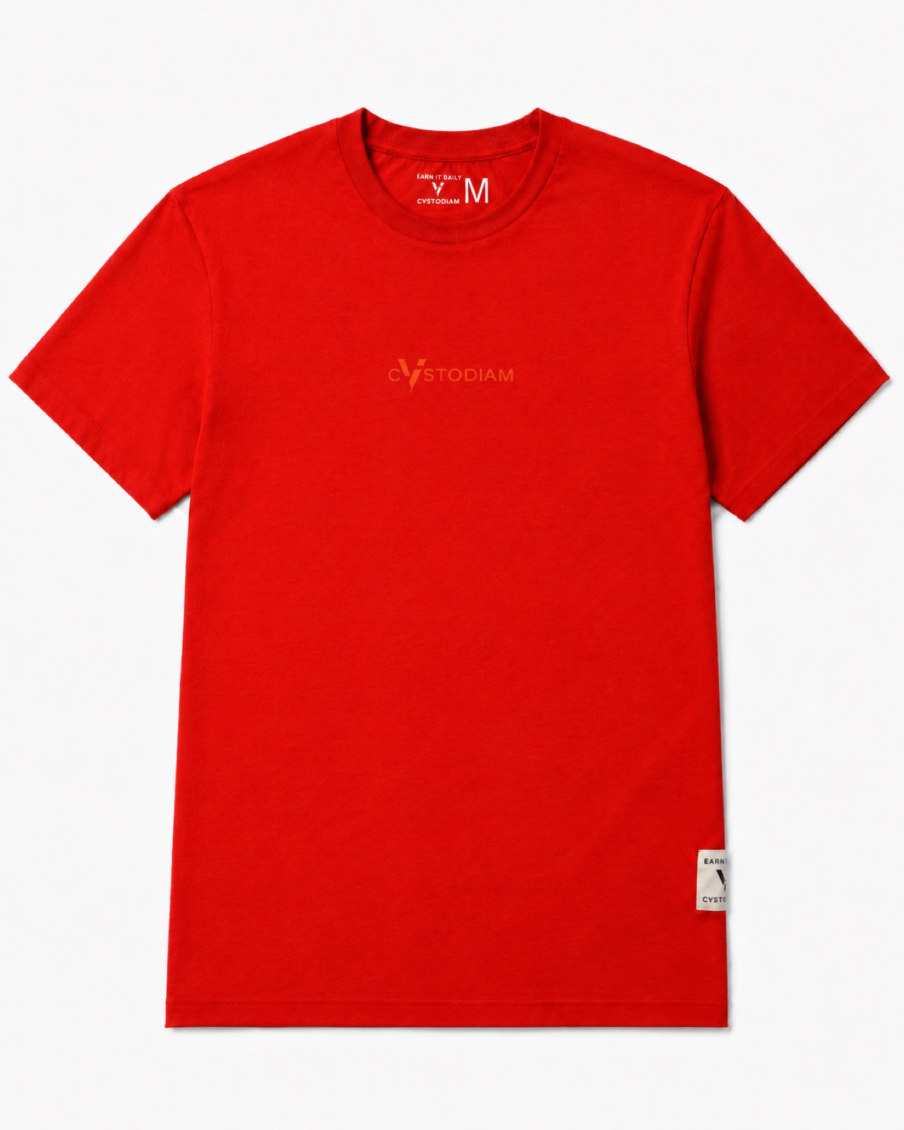 Camiseta Rojo, vista frontal
