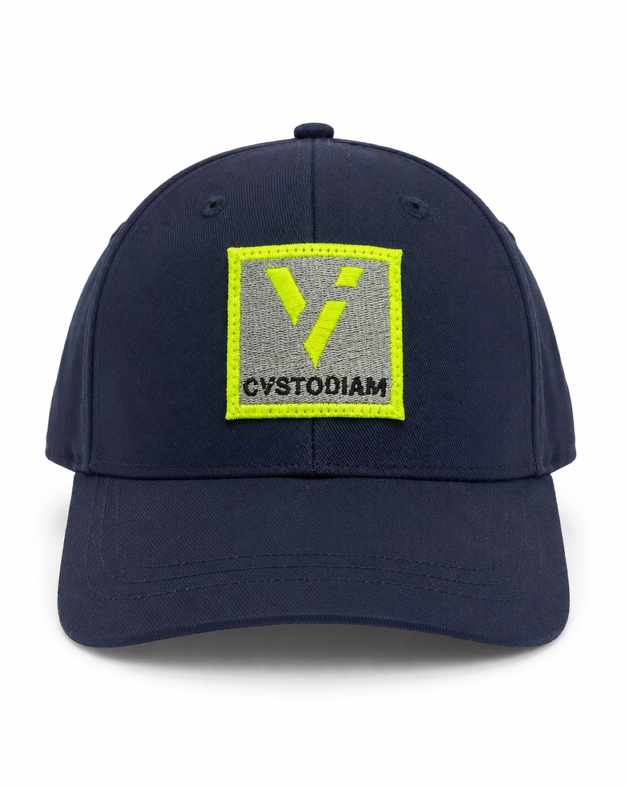 Gorra Navy / Neón, vista frontal