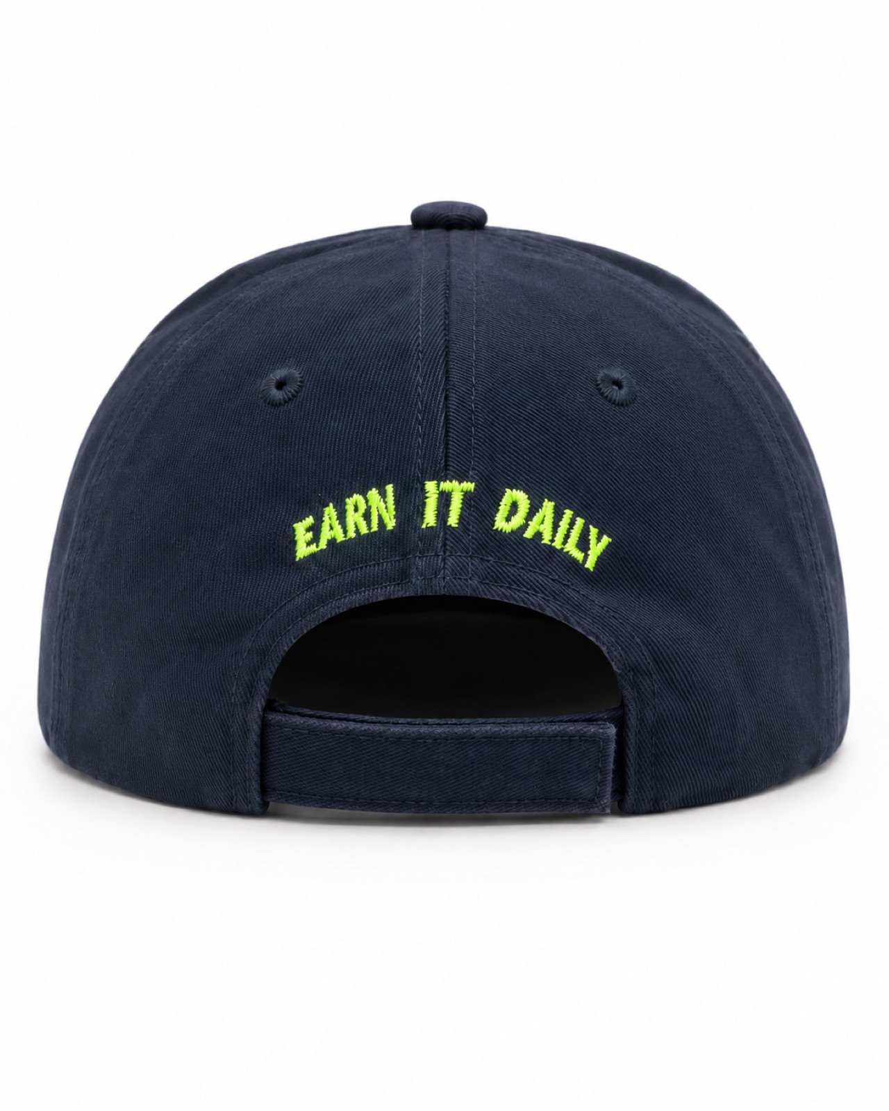 Gorra Navy / Neón, vista trasera