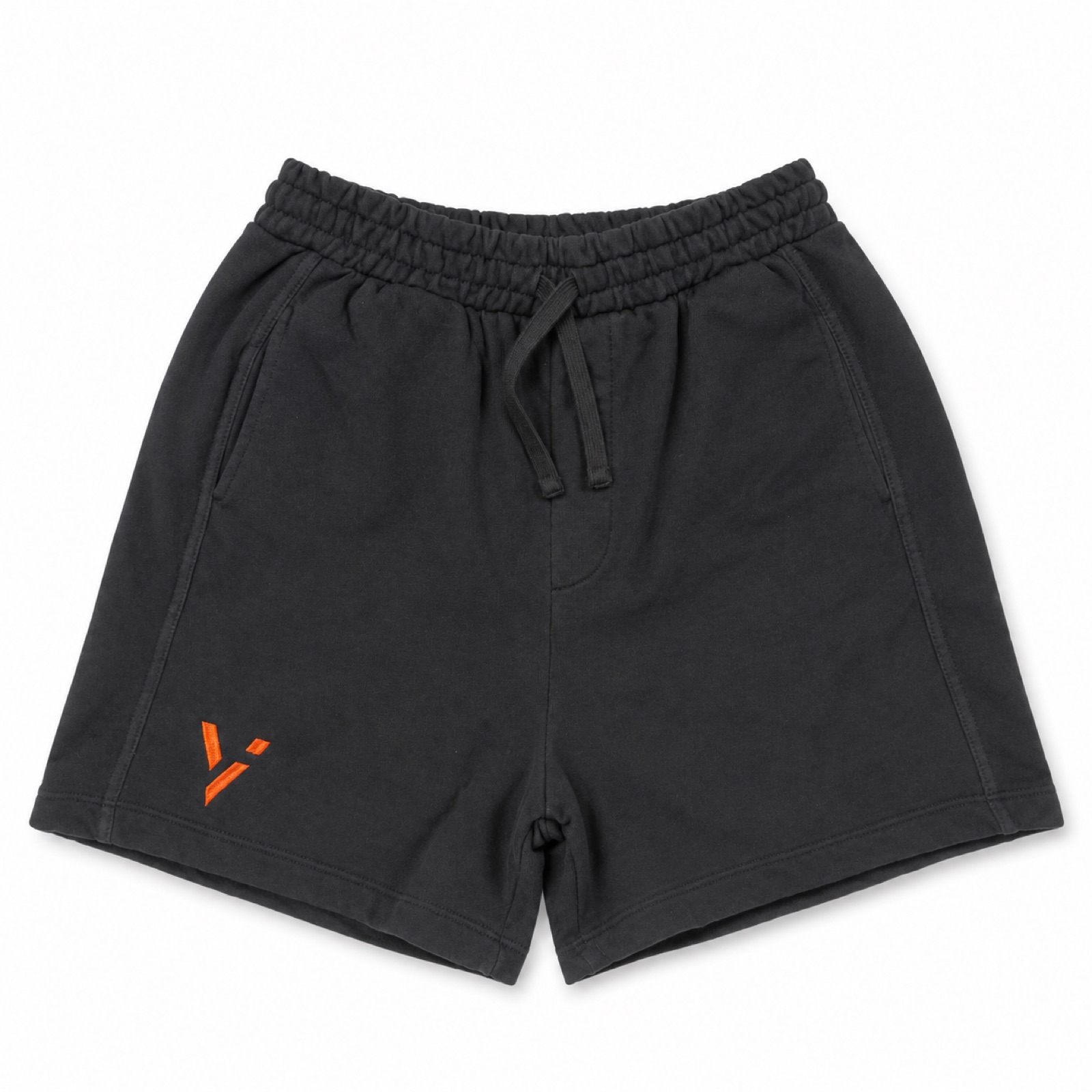 Pantalón corto Negro / Naranja, vista frontal